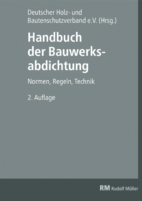 Handbuch der Bauwerksabdichtung main product photo