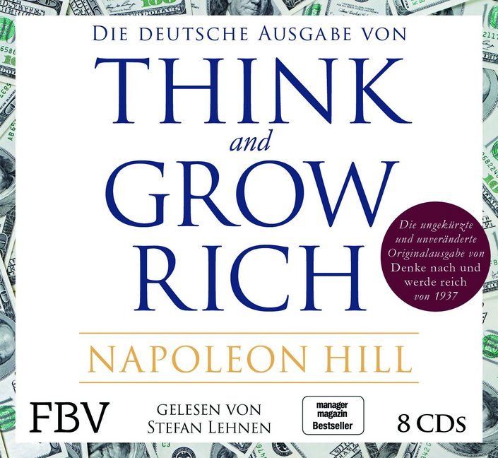 Think and Grow Rich - Deutsche Ausgabe, 8 Audio-CDs main product photo