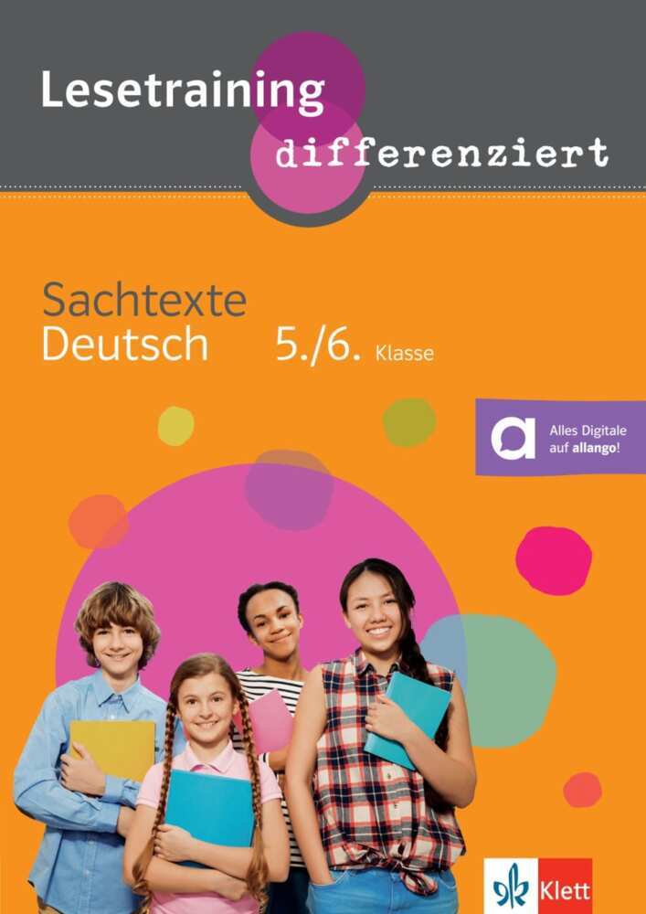 Lesetraining differenziert - Sachtexte Deutsch 5./6. Klasse main product photo