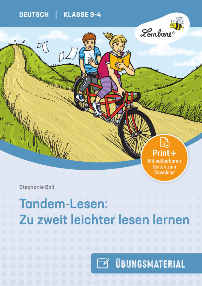 Tandem-Lesen: Zu zweit leichter lesen lernen main product photo