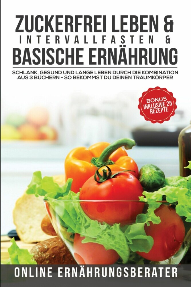 Zuckerfrei leben & Intervallfasten & Basische Ernährung main product photo