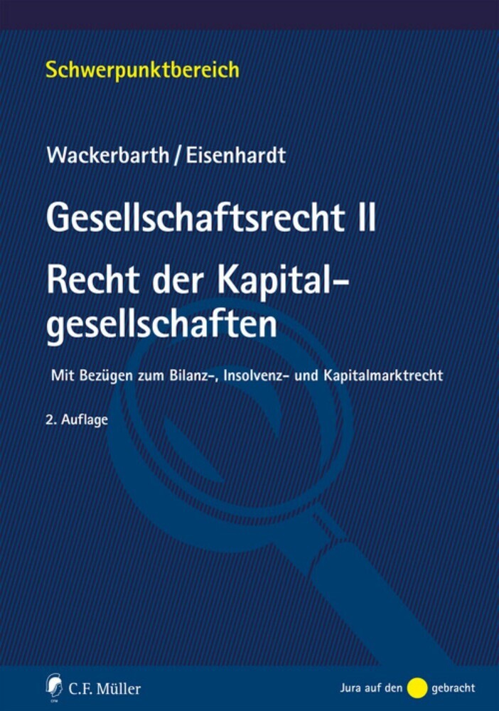 Gesellschaftsrecht II. Recht der Kapitalgesellschaften main product photo