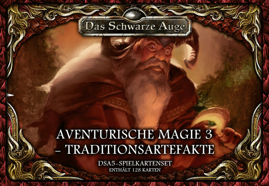 Das Schwarze Auge, DSA5-Spielkartenset Aventurische Magie 3 - Traditionsartefakte main product photo