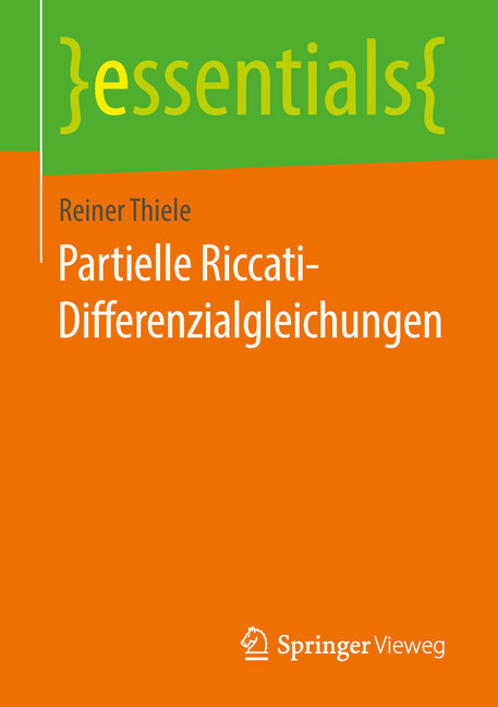 Partielle Riccati-Differenzialgleichungen main product photo