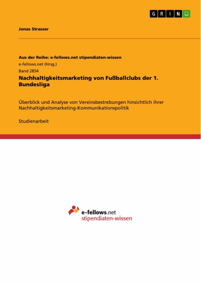Nachhaltigkeitsmarketing von Fußballclubs der 1. Bundesliga main product photo