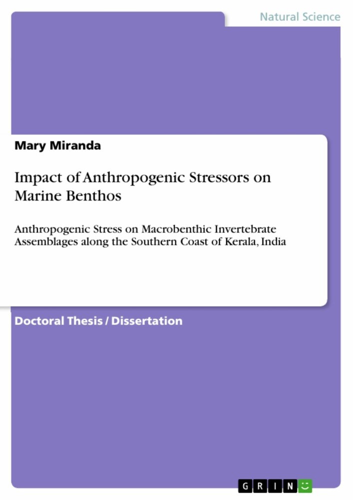 Impact of Anthropogenic Stressors on Marine Benthos main product photo