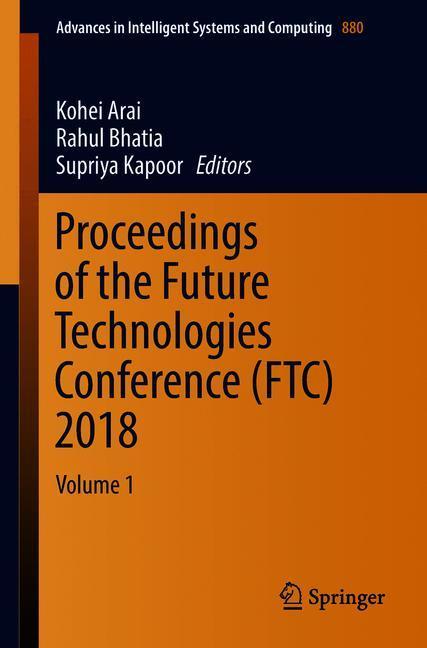 Proceedings of the Future Technologies Conference (FTC) 2018 main product photo