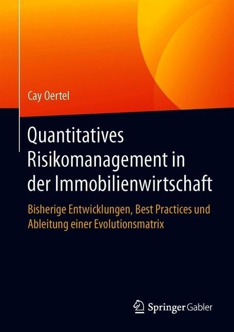 Quantitatives Risikomanagement in der Immobilienwirtschaft main product photo