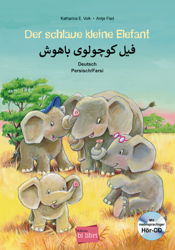 Der schlaue kleine Elefant (Deutsch-Persisch/Farsi) main product photo