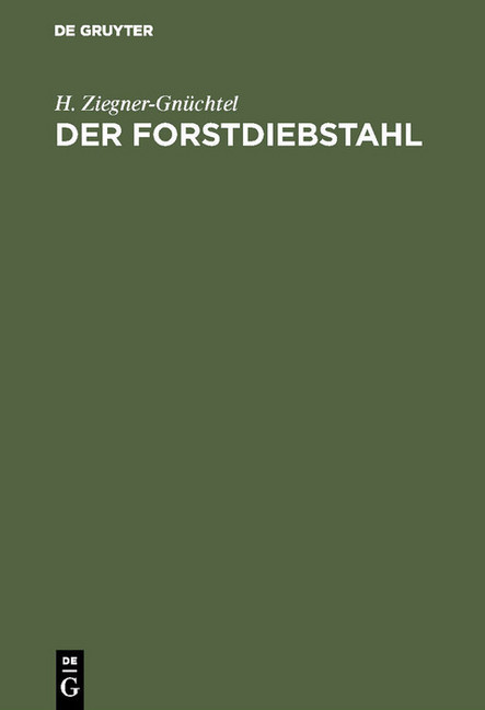 Der Forstdiebstahl main product photo