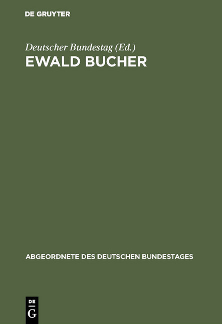 Ewald Bucher main product photo