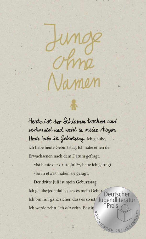 Junge ohne Namen main product photo