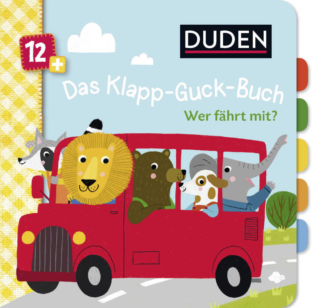 Duden 12+: Das Klapp-Guck-Buch: Wer fährt mit? main product photo