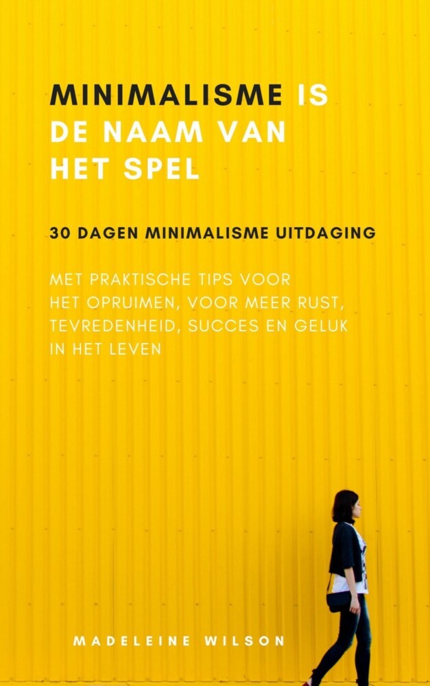 Minimalisme Is De Naam Van Het Spel main product photo