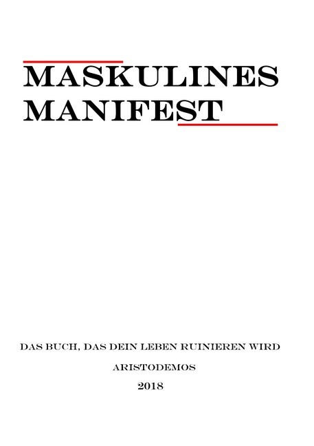 Maskulines Manifest main product photo
