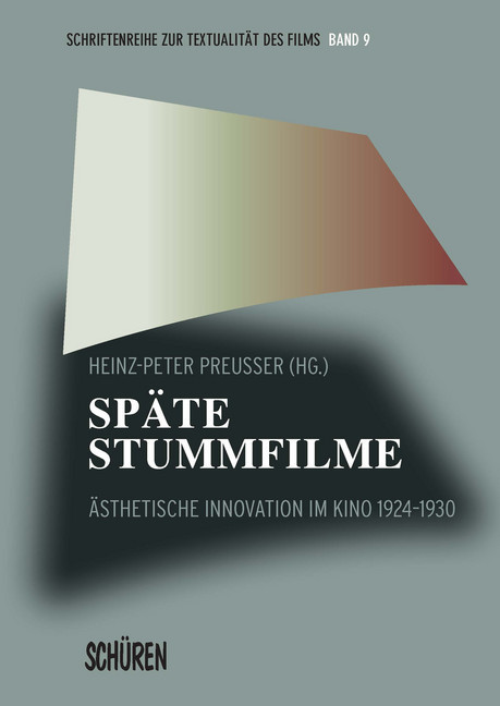 Späte Stummfilme main product photo
