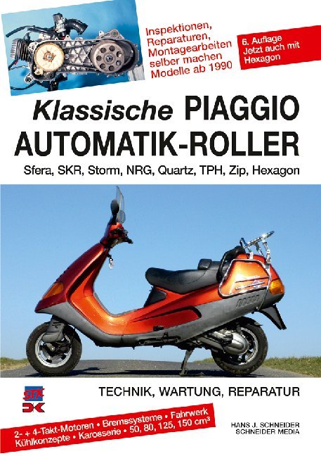 Klassische Piaggio Automatik-Roller main product photo