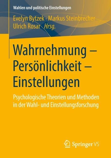 Wahrnehmung - Persönlichkeit - Einstellungen main product photo
