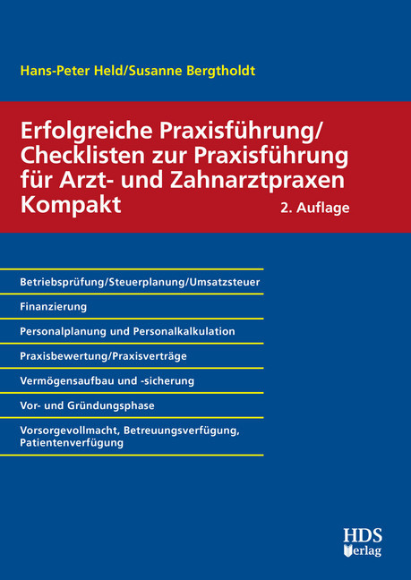 Erfolgreiche Praxisführung/Checklisten zur Praxisführung für Arzt- und Zahnarztpraxen Kompakt main product photo