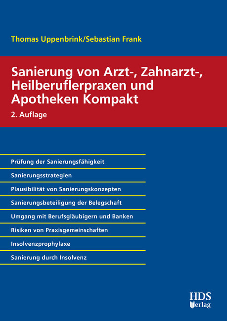 Sanierung von Arzt-, Zahnarzt-, Heilberuflerpraxen und Apotheken Kompakt main product photo