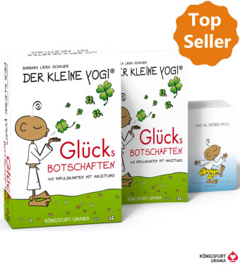 Der Kleine Yogi. Glücksbotschaften, m. 1 Buch, m. 1 Beilage, 2 Teile