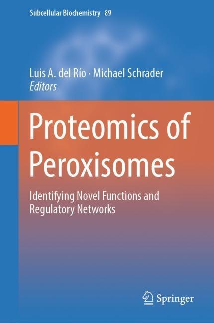 Proteomics of Peroxisomes main product photo