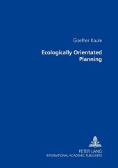 Ecologically Orientated Planning
