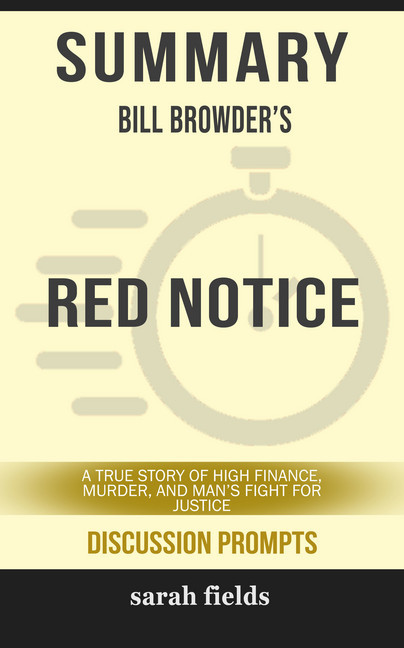 Summary: Bill Browder's Red Notice main product photo