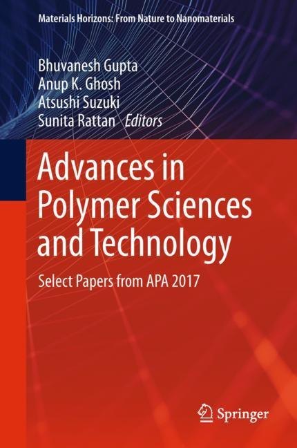 Advances in Polymer Sciences and Technology main product photo