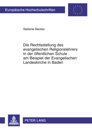 Die Rechtsstellung des evangelischen Religionslehrers in der �...