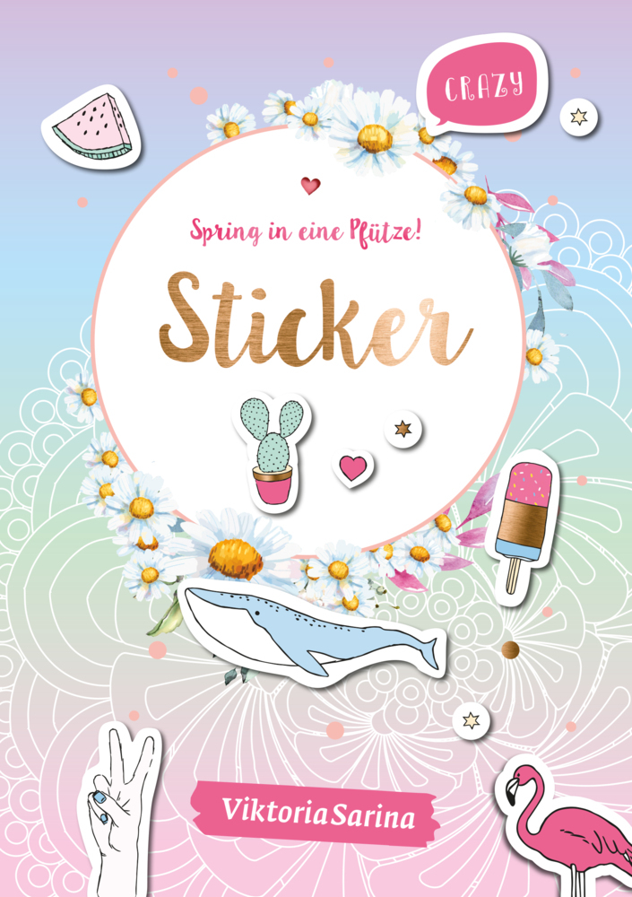 Spring in eine Pfütze! Sticker main product photo