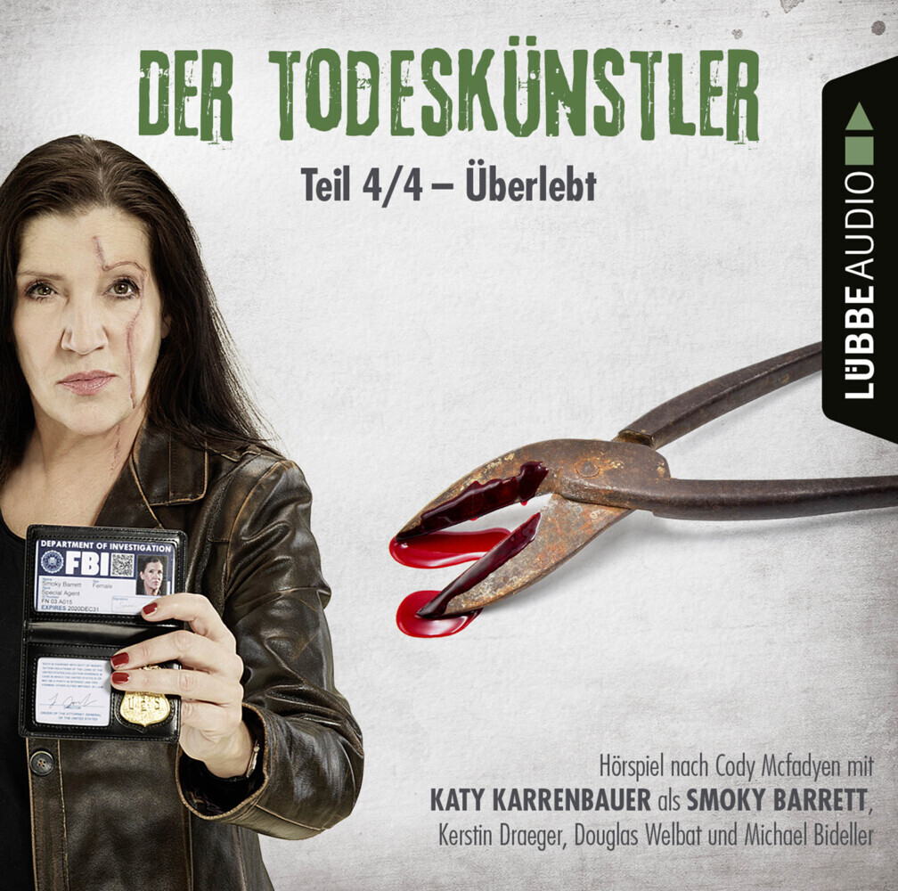 Der Todeskünstler - Überlebt, 1 Audio-CD main product photo