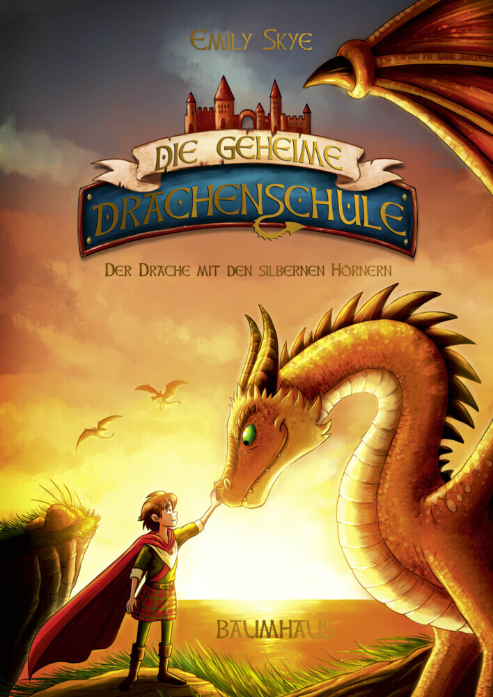 Die geheime Drachenschule - Der Drache mit den silbernen Hörnern main product photo