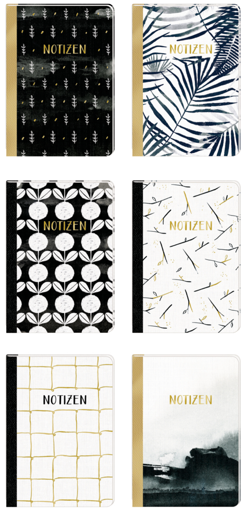 Notizhefte - All about black & white - DIN A5 main product photo