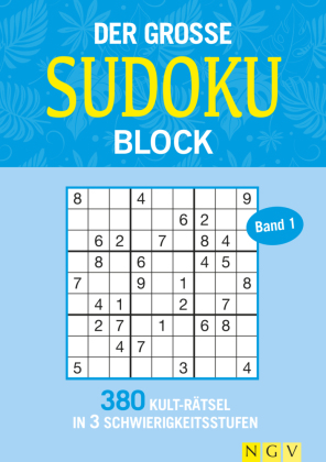 Der große Sudokublock. Bd.1