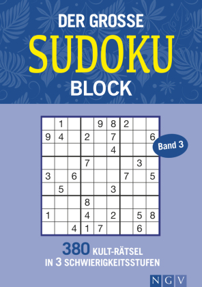 Der große Sudokublock. Bl.3