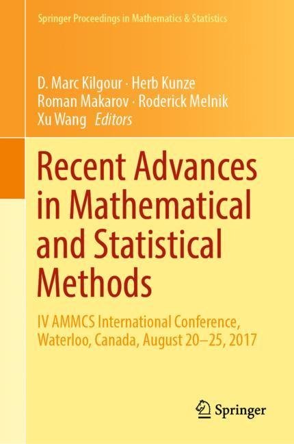 Recent Advances in Mathematical and Statistical Methods main product photo