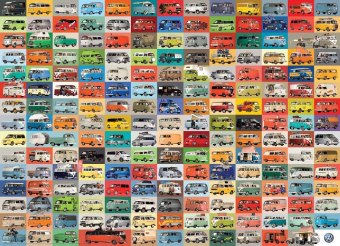 Volkswagen Groovy Bus (Puzzle)