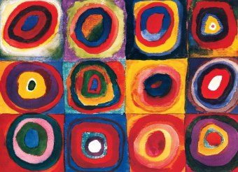 Kandinsky - Study Squares (Puzzle)