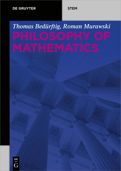 Philosophy of Mathematics main product photo