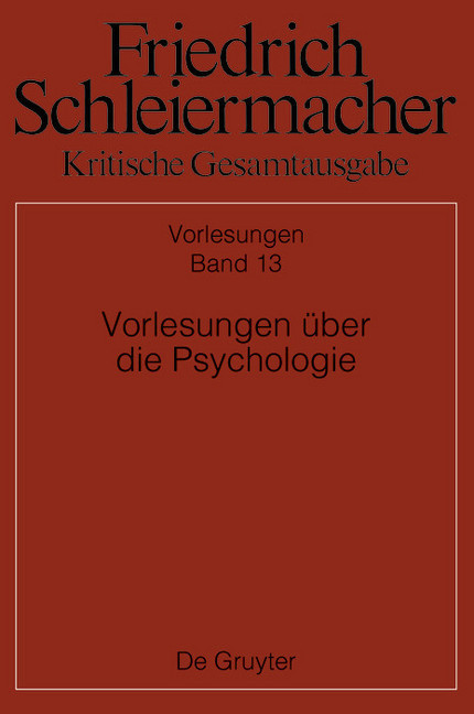 Vorlesungen über die Psychologie main product photo