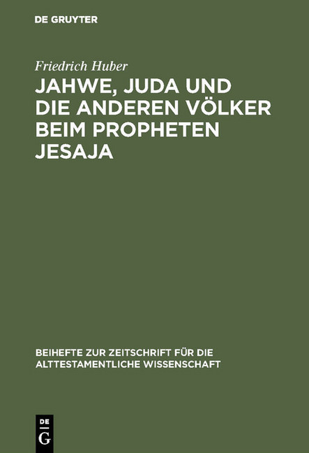 Jahwe, Juda und die anderen Völker beim Propheten Jesaja main product photo