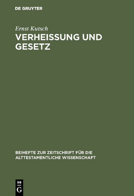 Verheißung und Gesetz main product photo