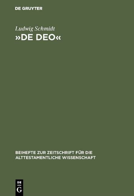 "De Deo" main product photo