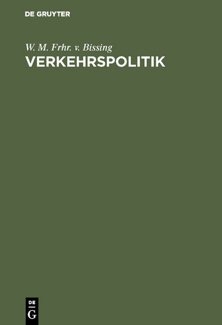 Verkehrspolitik main product photo