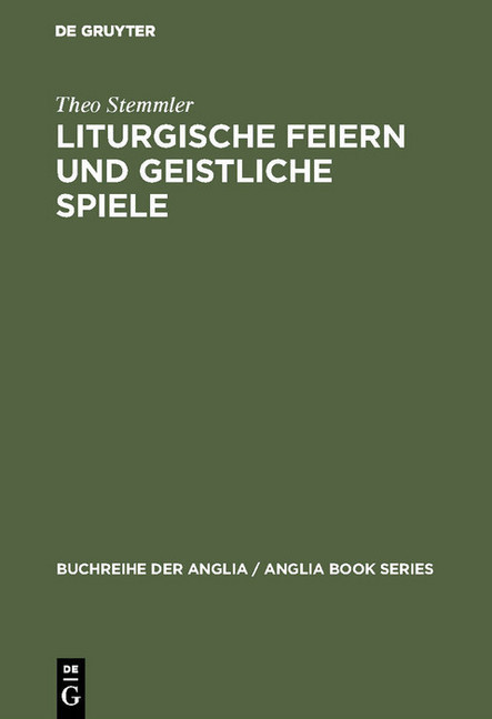 Liturgische Feiern und geistliche Spiele main product photo