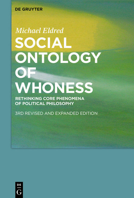 Social Ontology of Whoness main product photo