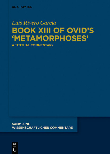 Book XIII of Ovid's ¿Metamorphoses main product photo