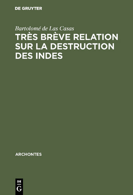 Très brève relation sur la destruction des Indes main product photo