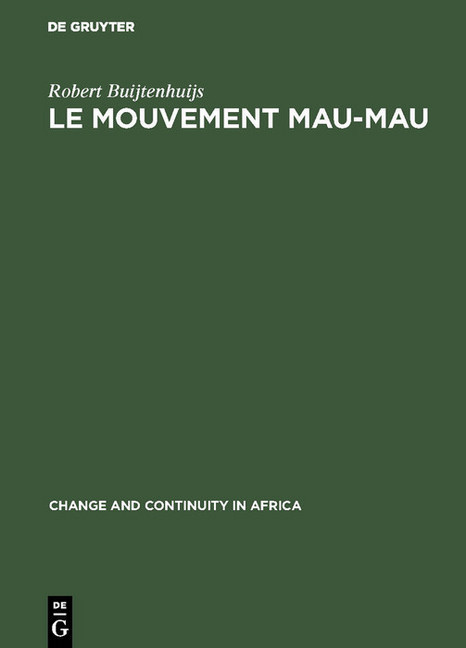 Le Mouvement Mau-Mau main product photo